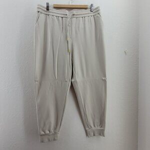 Tommy Hilfiger Jogger Sweat Pants in light beige Size L Pockets Drawstring